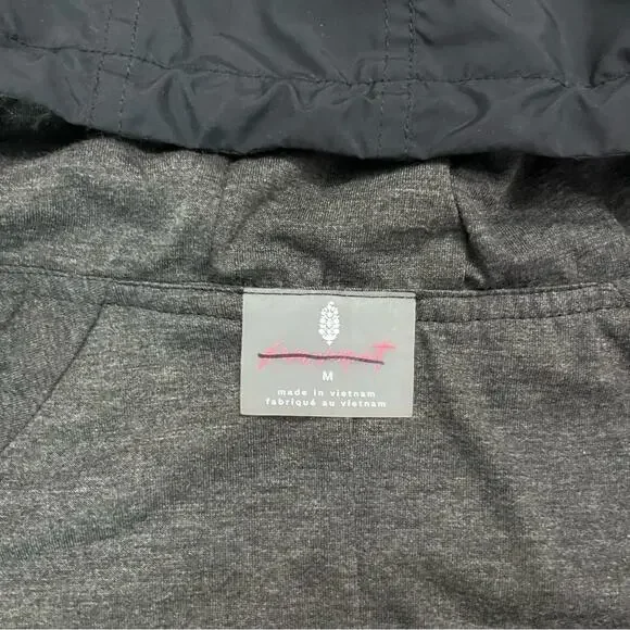 Free People Movement Morning to Midnight Jacket Full Zip Windbreaker Size Medium - Picture 10 of 14